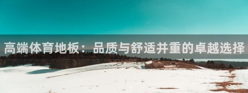 高端体育地板：品质与舒适并重的卓越选择
